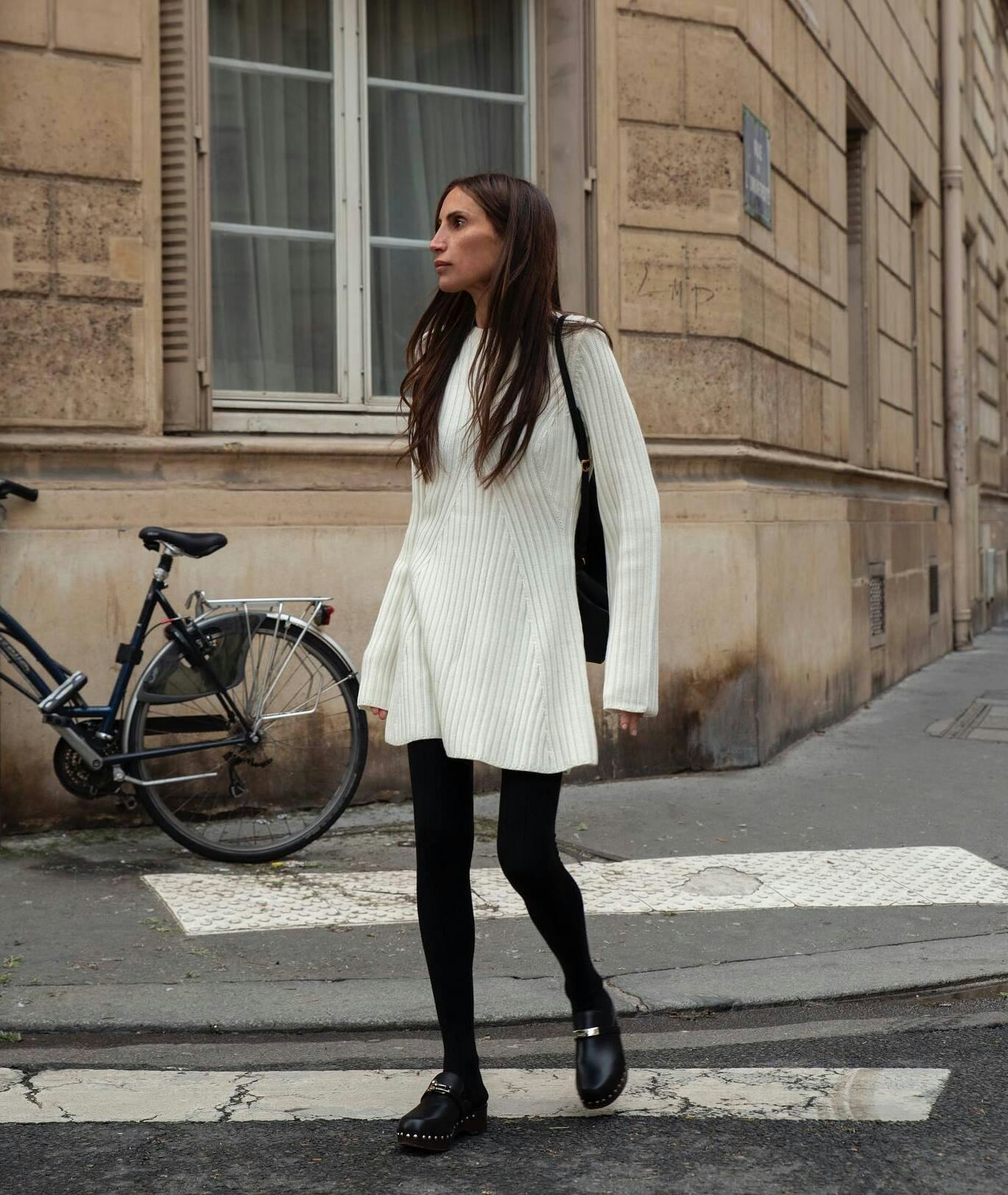 How to style a sweater dress