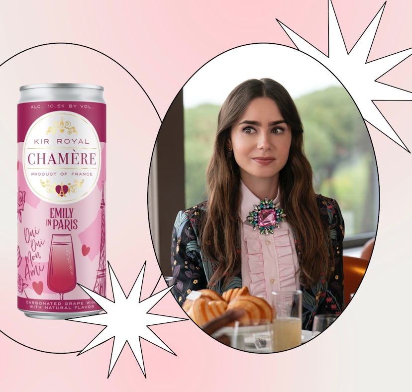 I tried the 'Emily in Paris' canned Chamère Kir Royale drink.