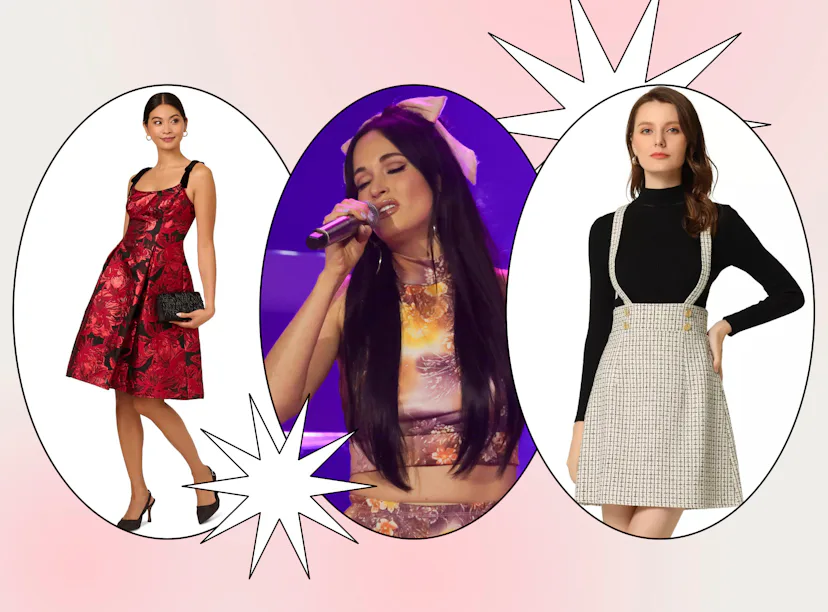 Hair bows and dresses for the holidays