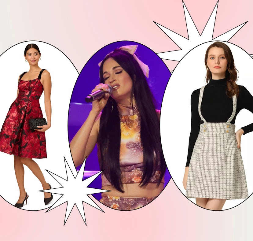 Hair bows and dresses for the holidays