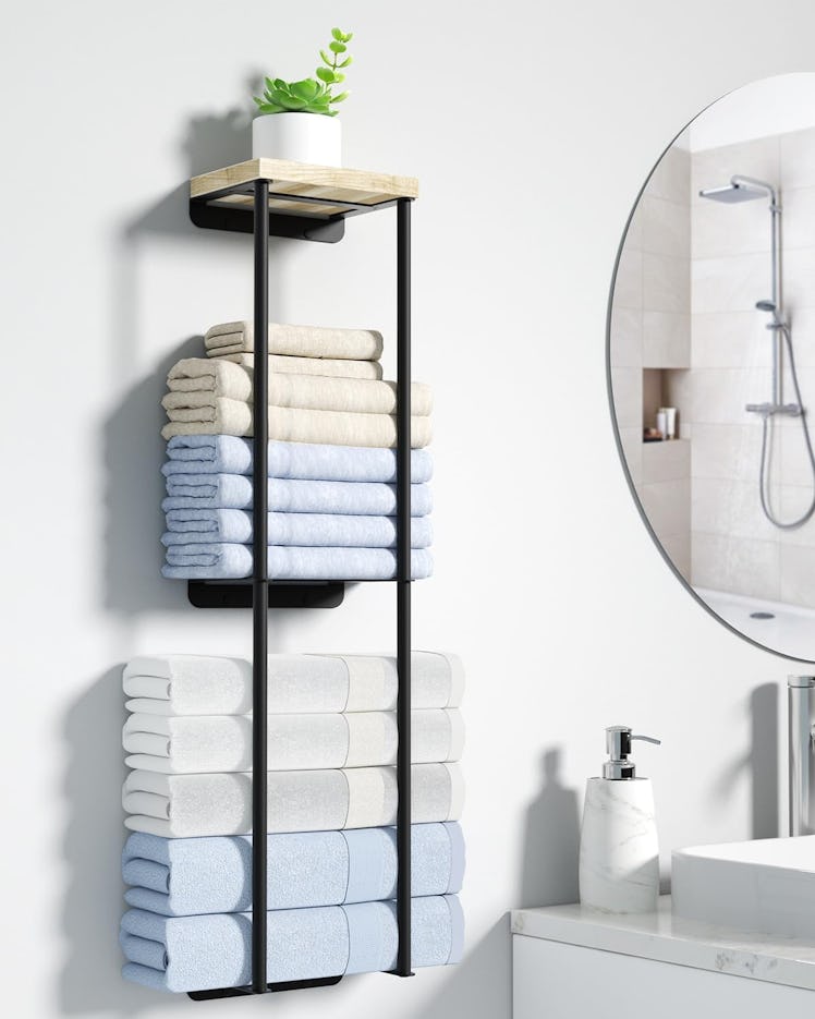 Anfeichen 2-Tier Towel Rack 