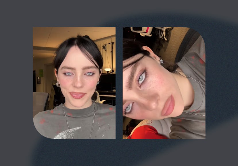 Billie Eilish shared her makeup routine for tour.