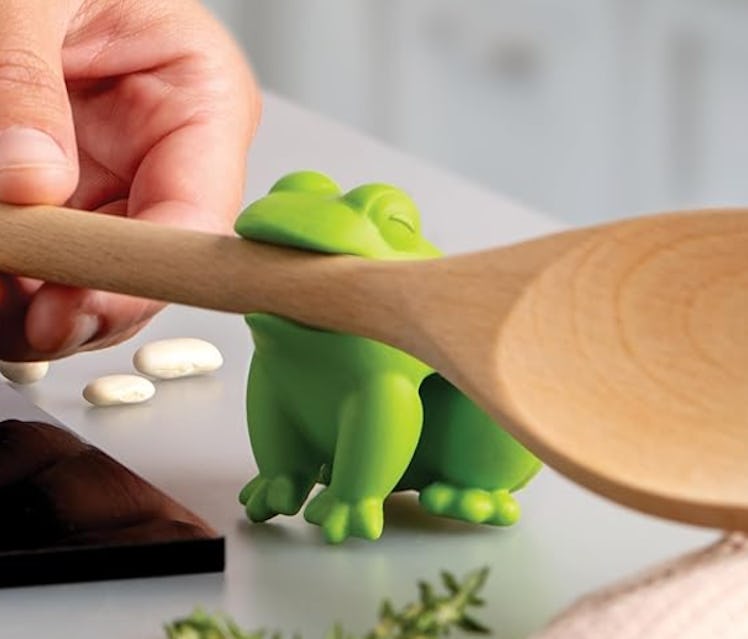 OTOTO HopTop Frog Spoon Holder