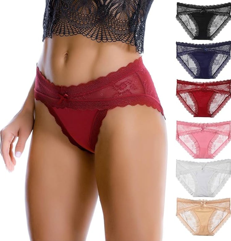 LEVAO Lace Underwear (6-Pack)