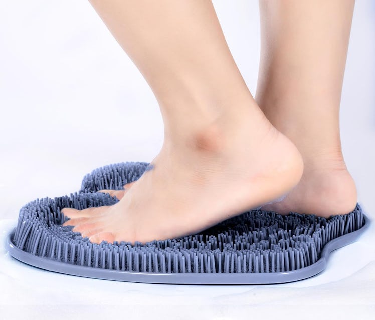 BESKAR Shower Foot Scrubber Mat