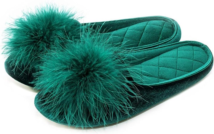 GRITHEIM Pom Pom Slippers