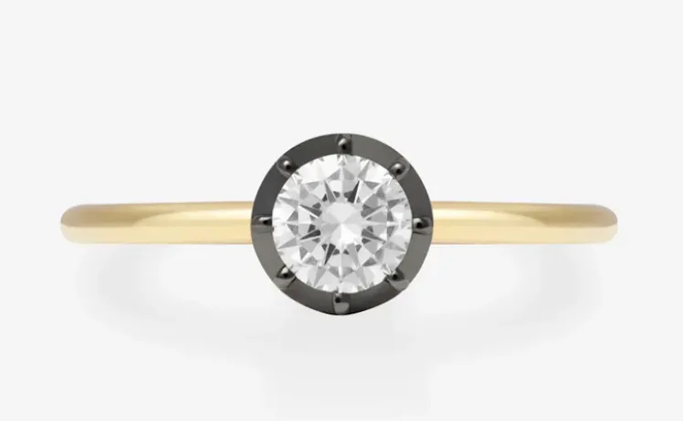 Button Back Diamond These Celebrity-Approved Jewelry Brands Created Lots Of Buzz In 2024