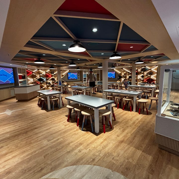 The Disney Cruise Line Oceaneer Club on board the Treasure, in a story about the childcare providers...