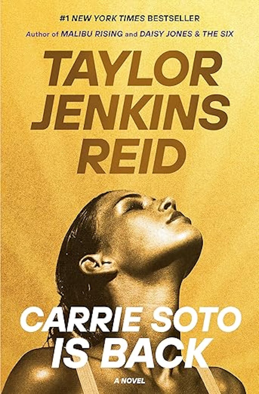 'Carrie Soto Is Back' by Taylor Jenkins Reid cover, a great feel good book