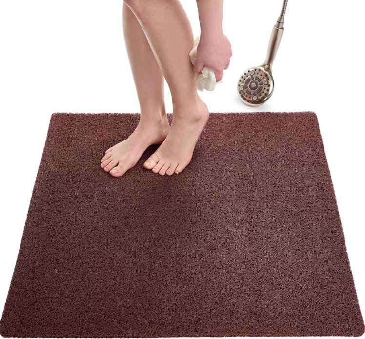 ENKOSI Loofah Square Shower Mat