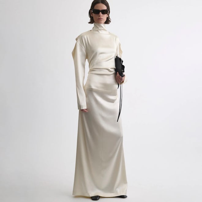 Liquid Open Back Dress