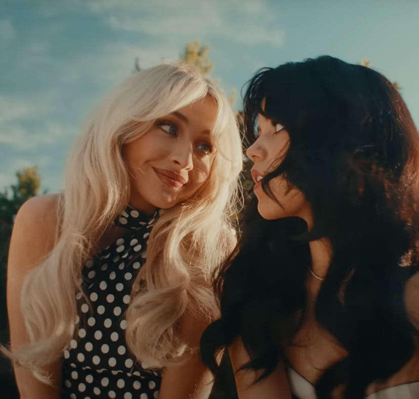 Sabrina Carpenter's "Taste" music video turned love triangles into a weapon.