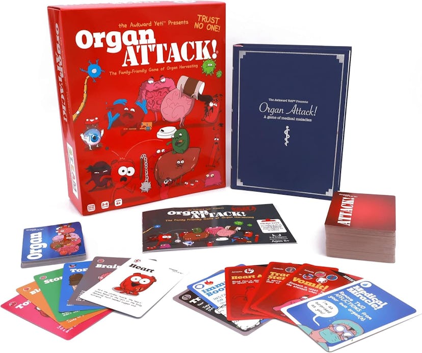 The Awkward Yeti Organ Attack! Card Game