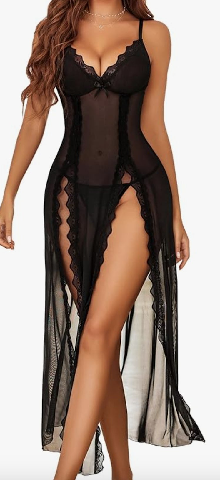 Avidlove Mesh Nightdress