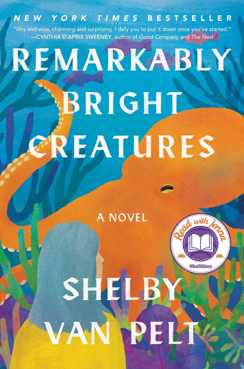 cover of 'Remarkably Bright Creatures' by Shelby Van Pelt, a feel good book