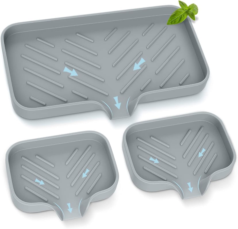 EGWON Silicone Self-Draining Trays (3 Pieces)