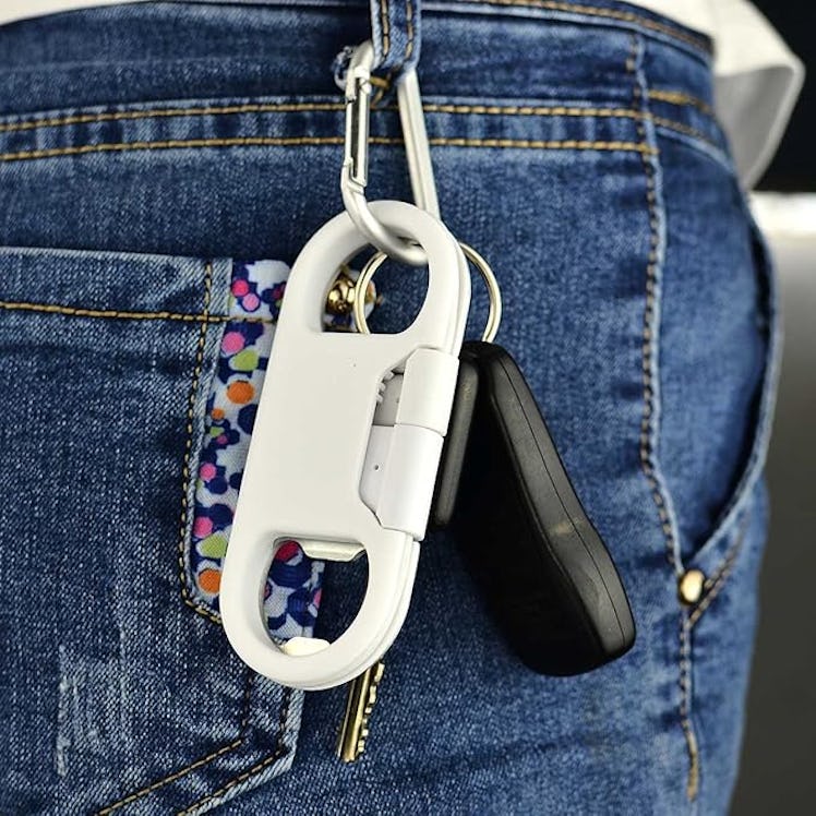 Lightning Cable Keychain Bottle Opener
