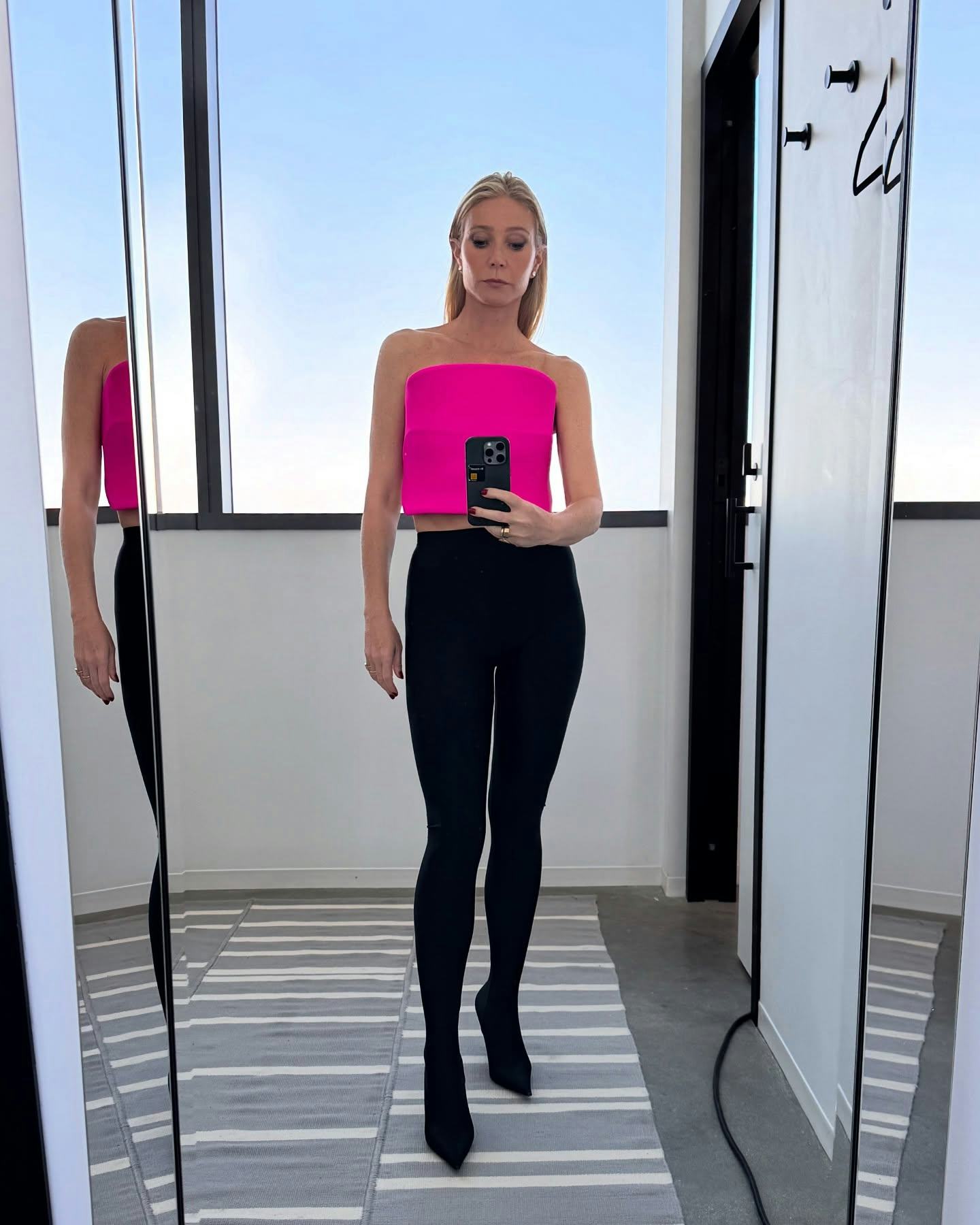 Gwyneth Paltrow just brought back the divisive pantaleggings beloved by Kim Kardashian.