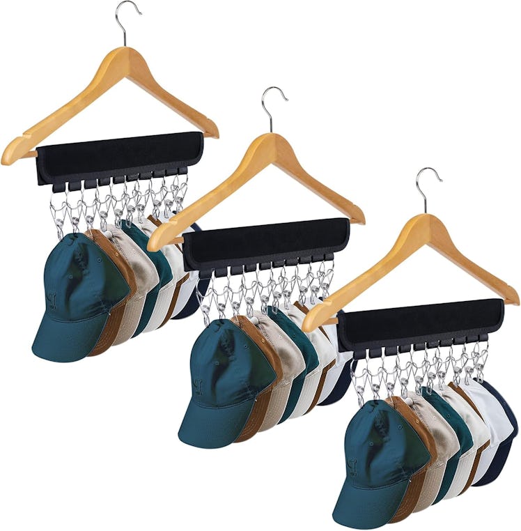 Binboov Hat Rack Hangers (3-Pack)