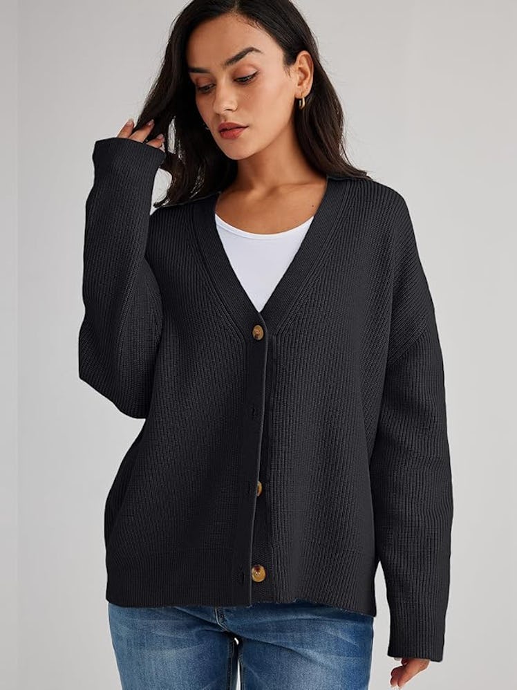 LILLUSORY Oversized Cardigan