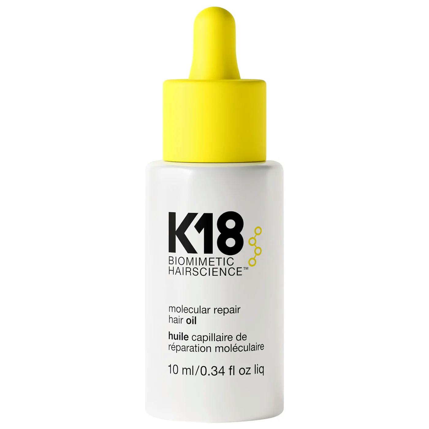 K18 Biomimetic Hairscience Mini Molecular Repair Hair Oil