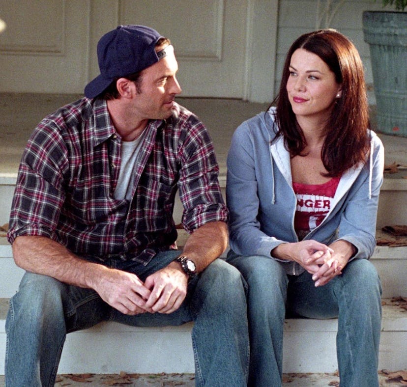 Lauren Graham and Scott Patterson in 'Gilmore Girls'