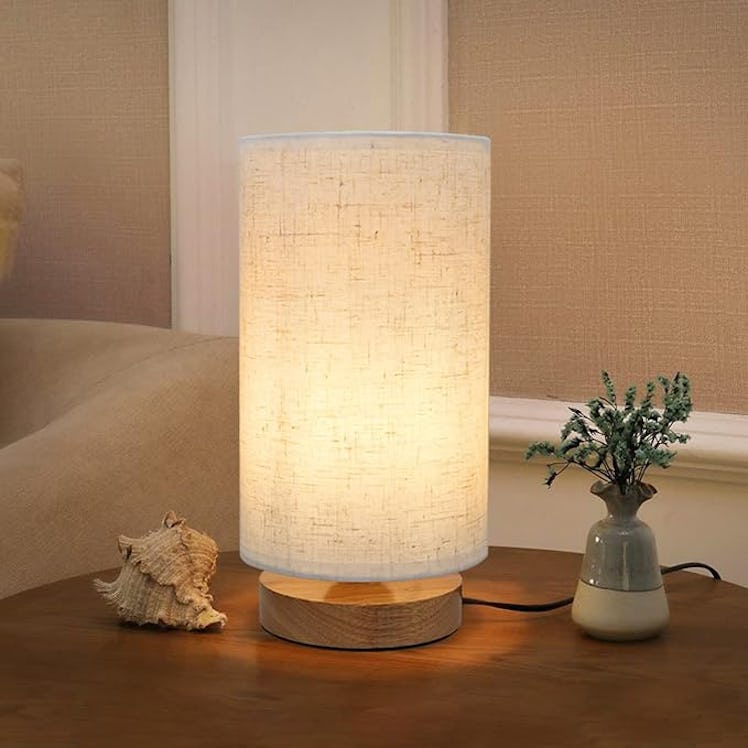 SEENSINY Small Table Lamp