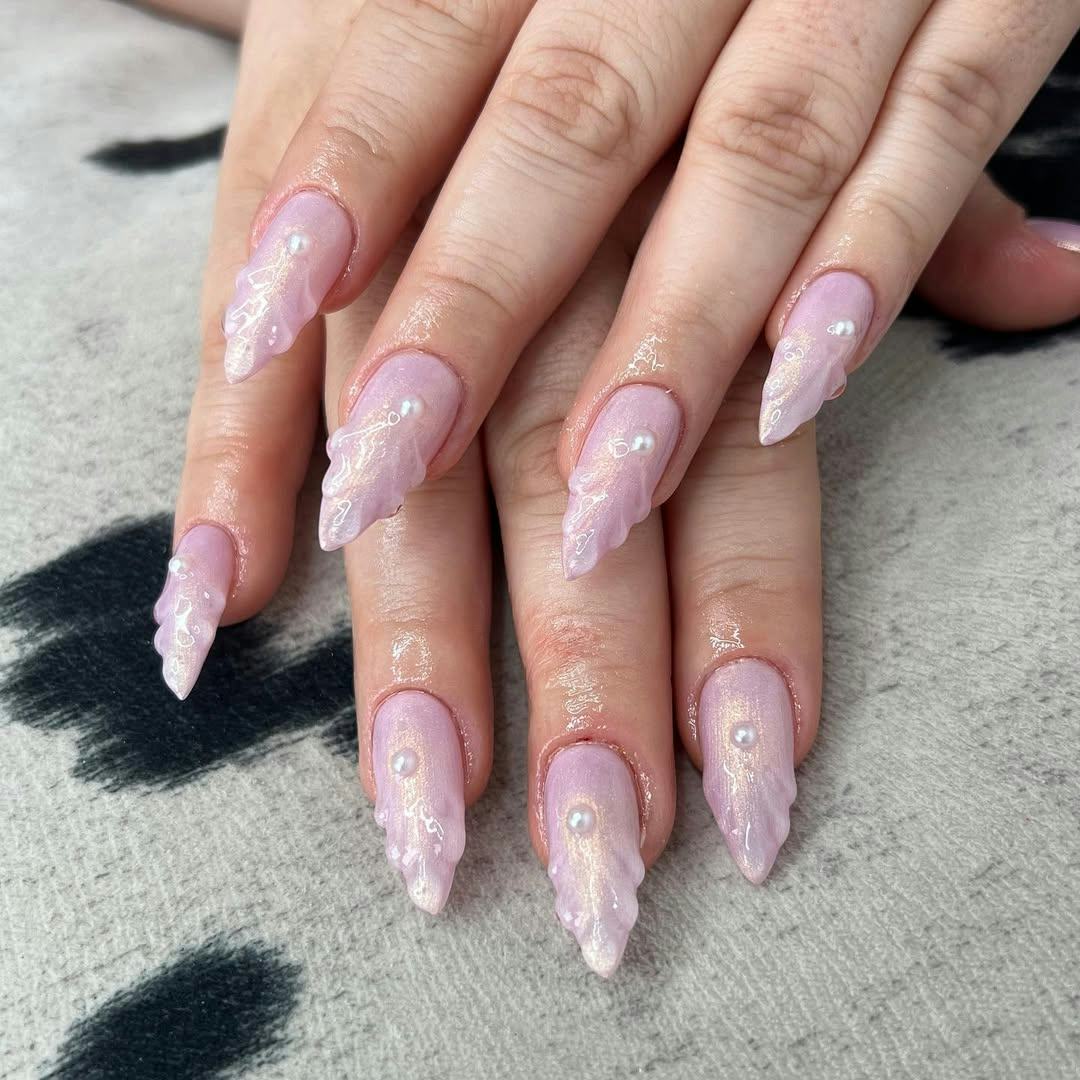 Sparkling Holiday Nails for January 2025