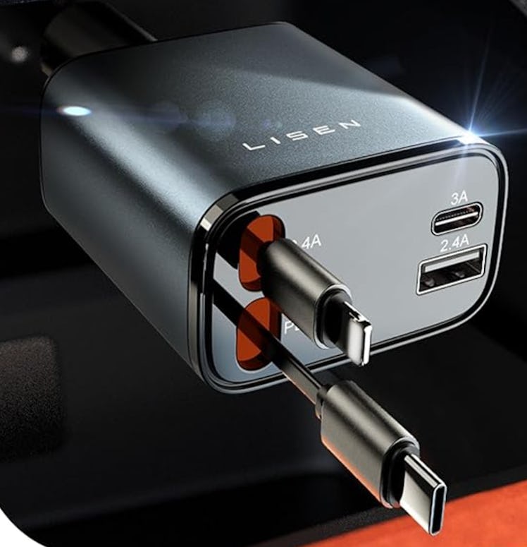 LISEN Retractable Car Charger