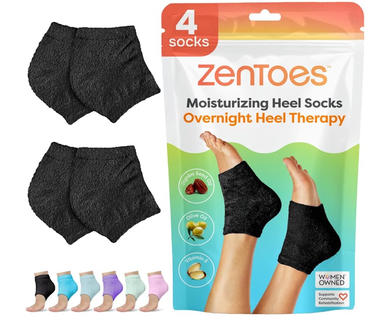 ZenToes Moisturizing Sleep Socks (2-Pairs)