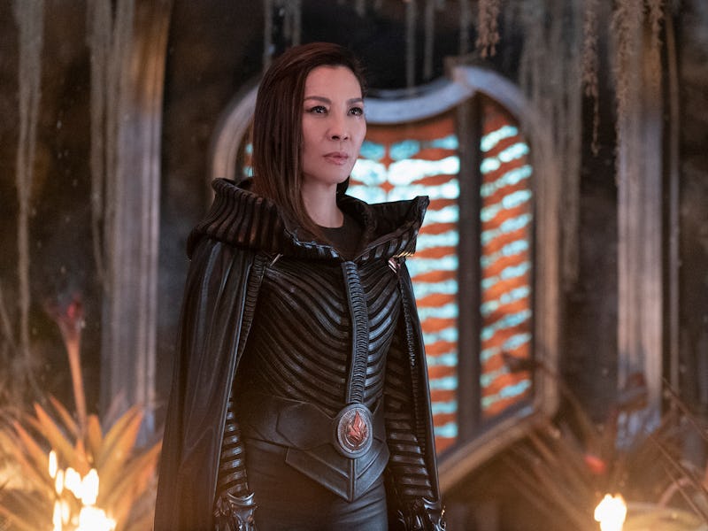 Michelle Yeoh in 'Star Trek: Discovery' Season 2, Georgiou's first connections with Section 31.