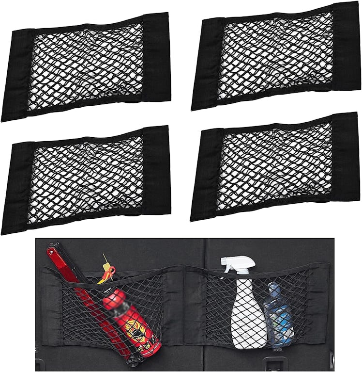 DiMiK Universal Mesh Cargo Net (4-Pack)