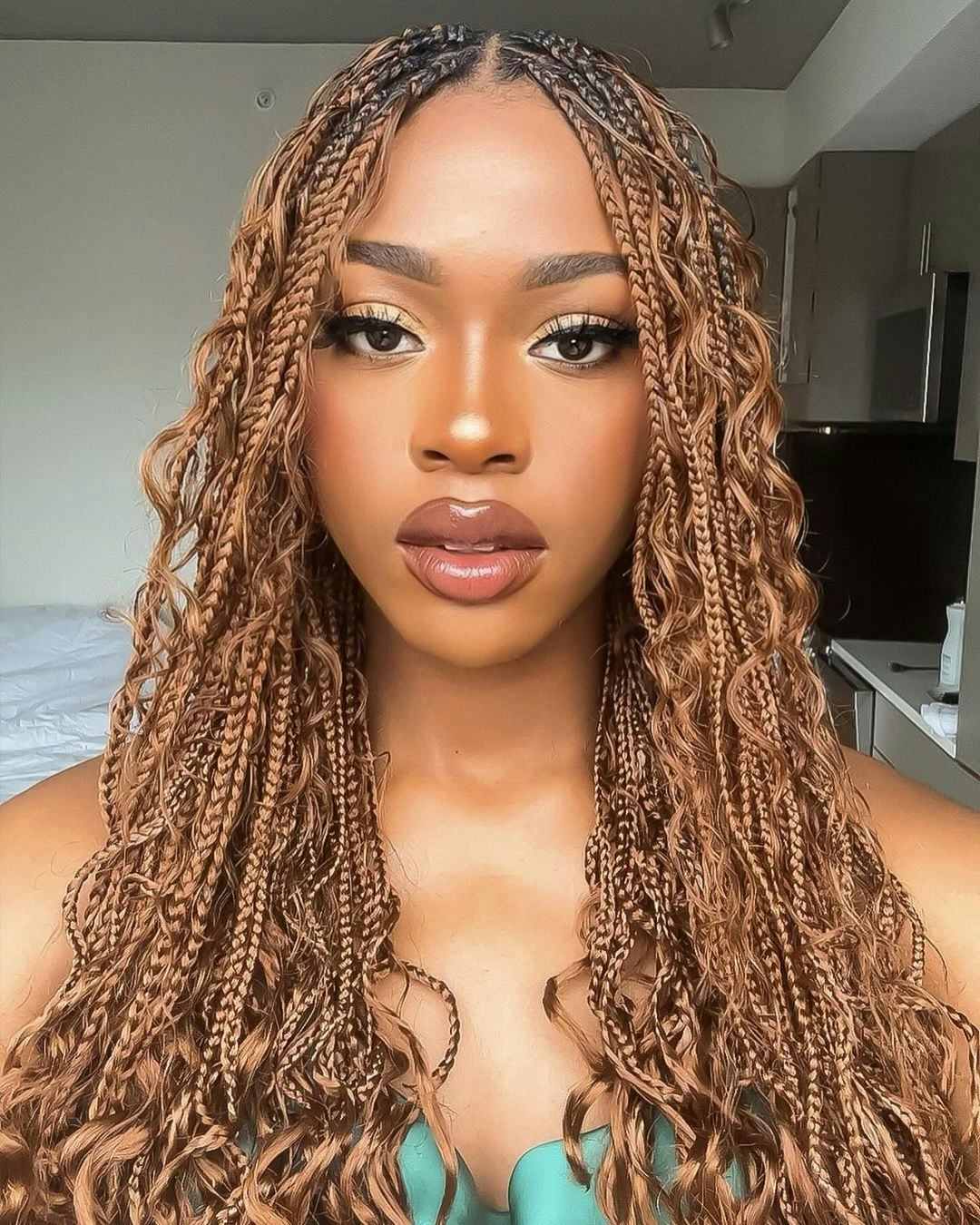 Goddess braids are perfect for the &ldquo;goddess energy aesthetic."