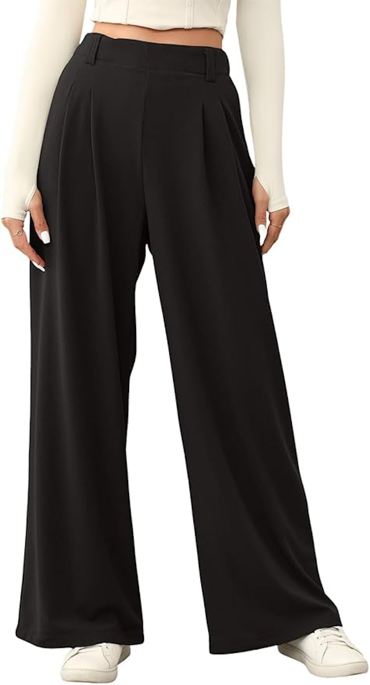 EVALESS Wide Leg Pants