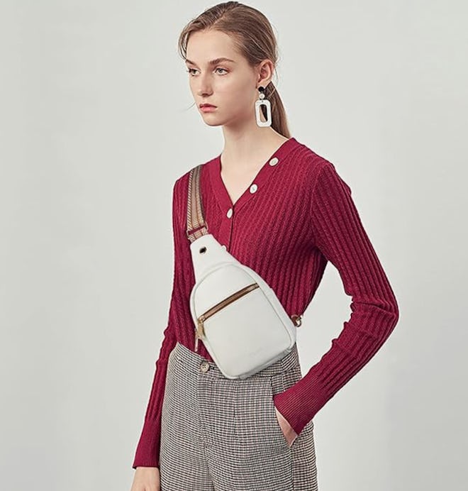 Telena Sling Leather Crossbody Bag