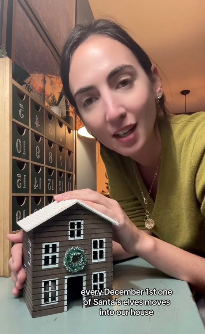 This Mom's Low Maintenance Elf On The Shelf Alternative Is Absolutely Brilliant
