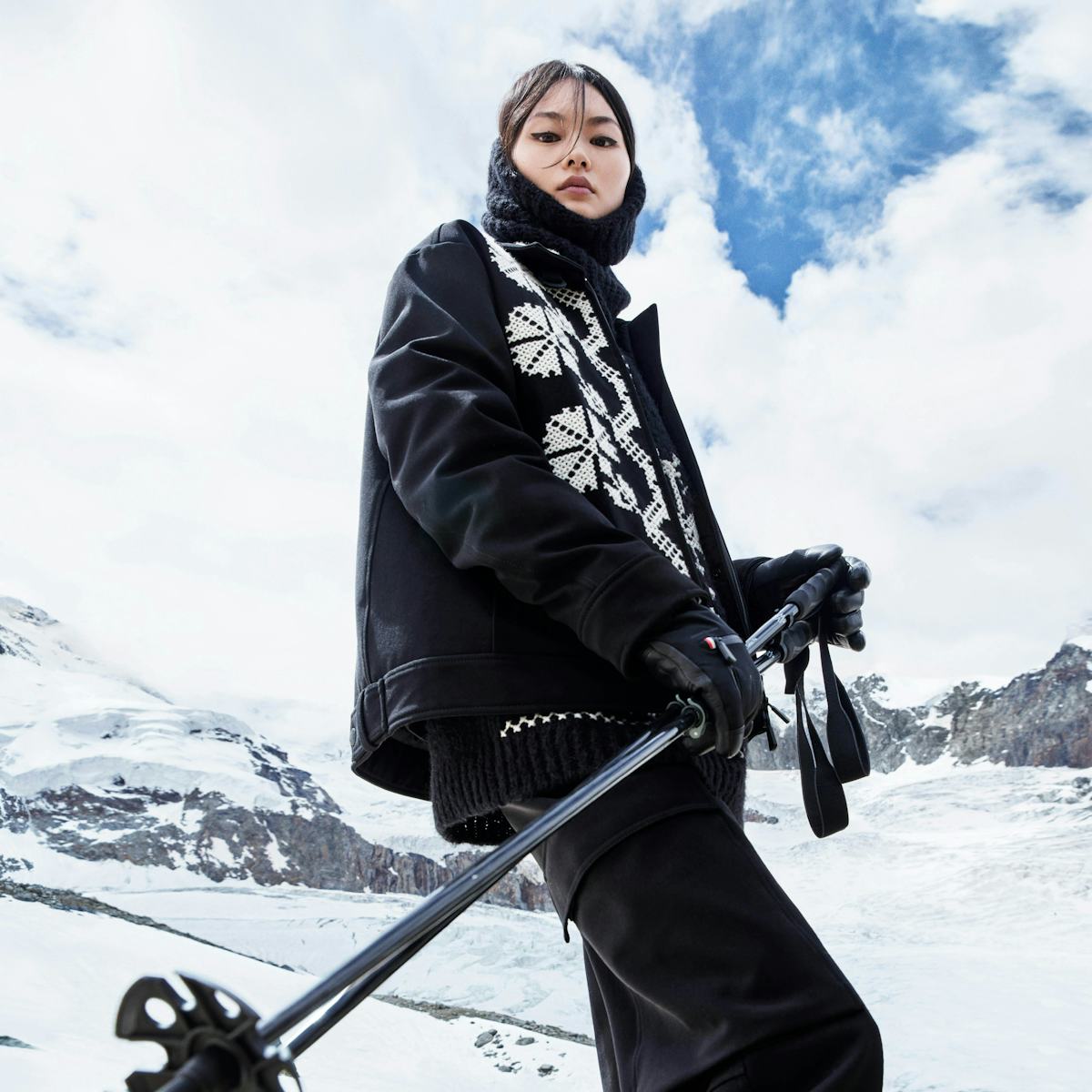 MONCLER GRENOBLE 2024/25秋冬 ロゴ付 ピュアウールヘアーバンド The Moncler Grenoble Fall-Winter 2024 Collection Is Here to