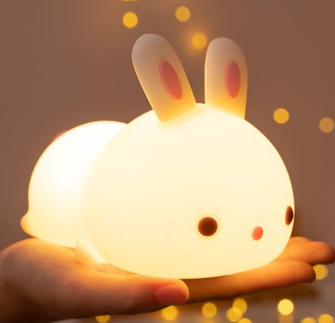 One Fire Bunny LED Night Light