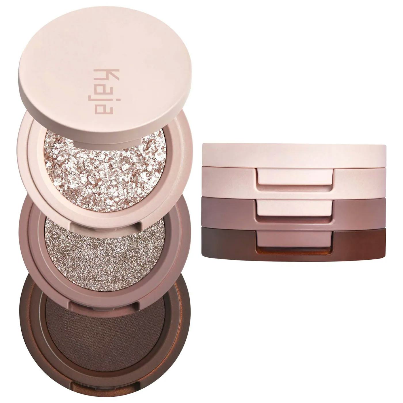 Kaja Eye Bento Bouncy Eyeshadow Trio in Cold Brew Einspanner