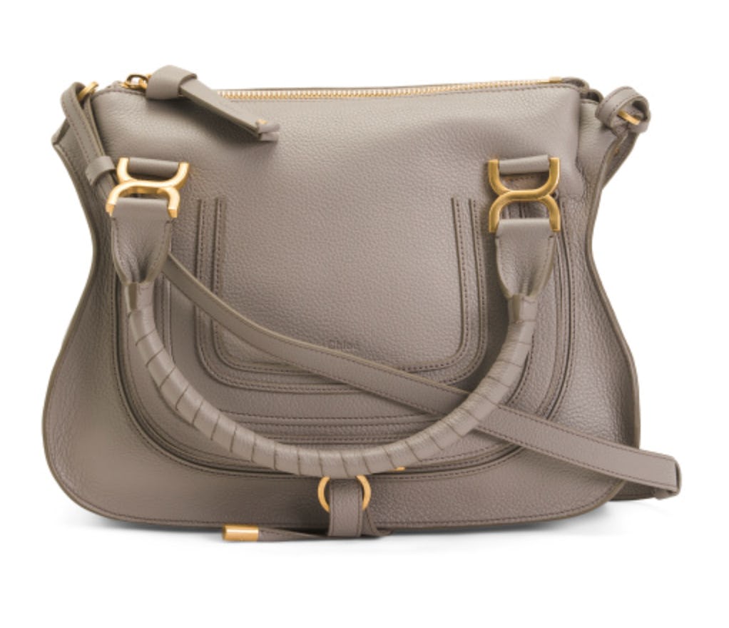 Chloe Marcie Medium Double Carry Satchel