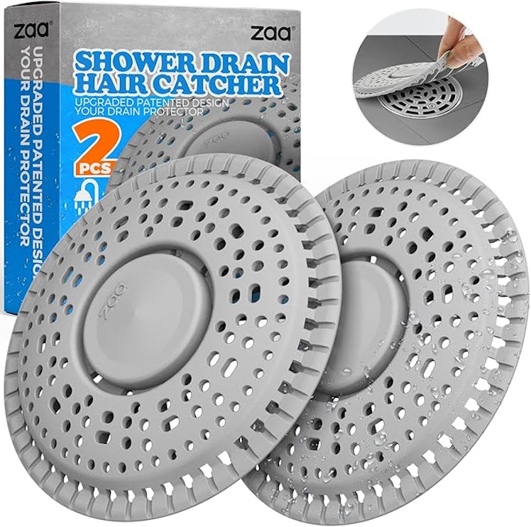 Zaa Shower Drain Hair Catcher (2-Pack)