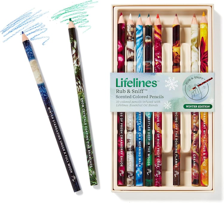  Lifelines Scented Colored Pencils (10-Pack)