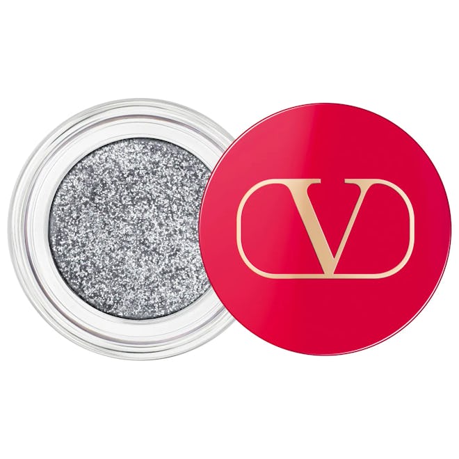 Valentino Dreamdust Glitter Cream Eyeshadow in Silver Spark