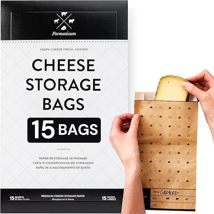 Formaticum Cheese Storage Bags (15-Pack)