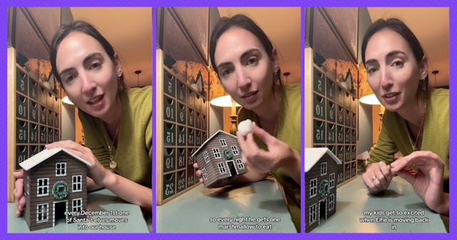 One mom shared her Elf on the Shelf alternative on TikTok, explaining that it’s a low-maintenance sw...