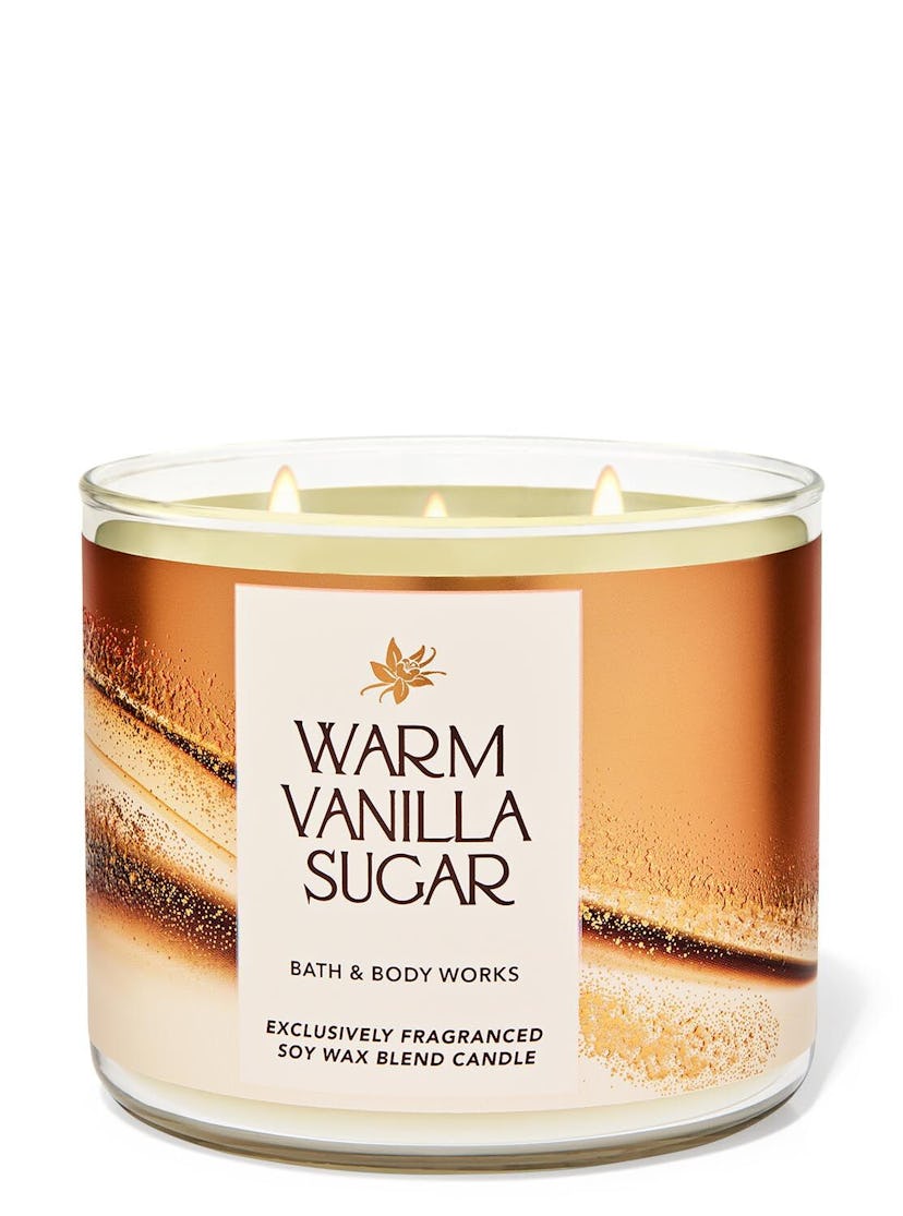 Warm Vanilla Sugar 3-Wick Candle, part of the candle day sale 2024