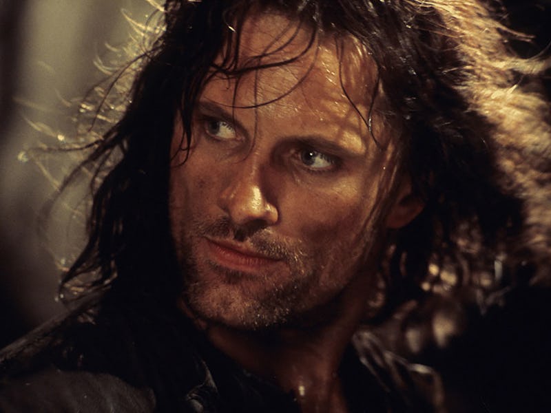 Viggo Mortensen as Aragorn in The Lord of the Rings: The Fellowship of the Ring