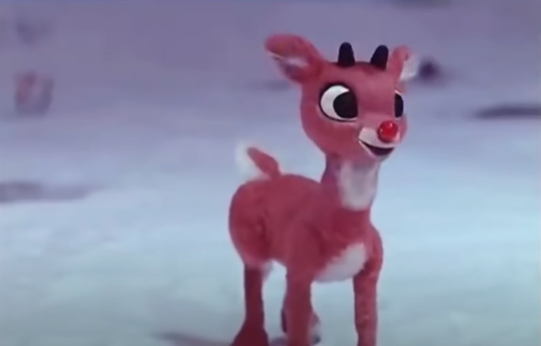 Rudolph the Red-Nosed Reindeer from the Rankin-Bass film of the same name.
