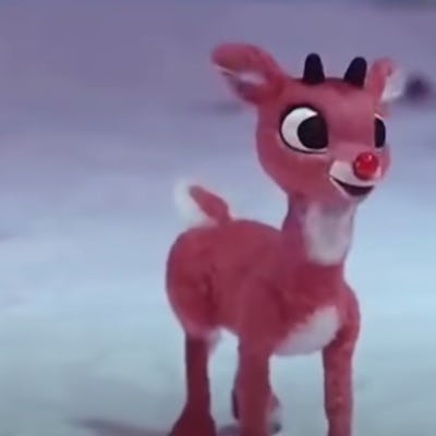 Rudolph the Red-Nosed Reindeer from the Rankin-Bass film of the same name.