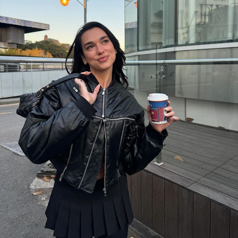 Dua Lipa in Seoul, Korea, December 2024.